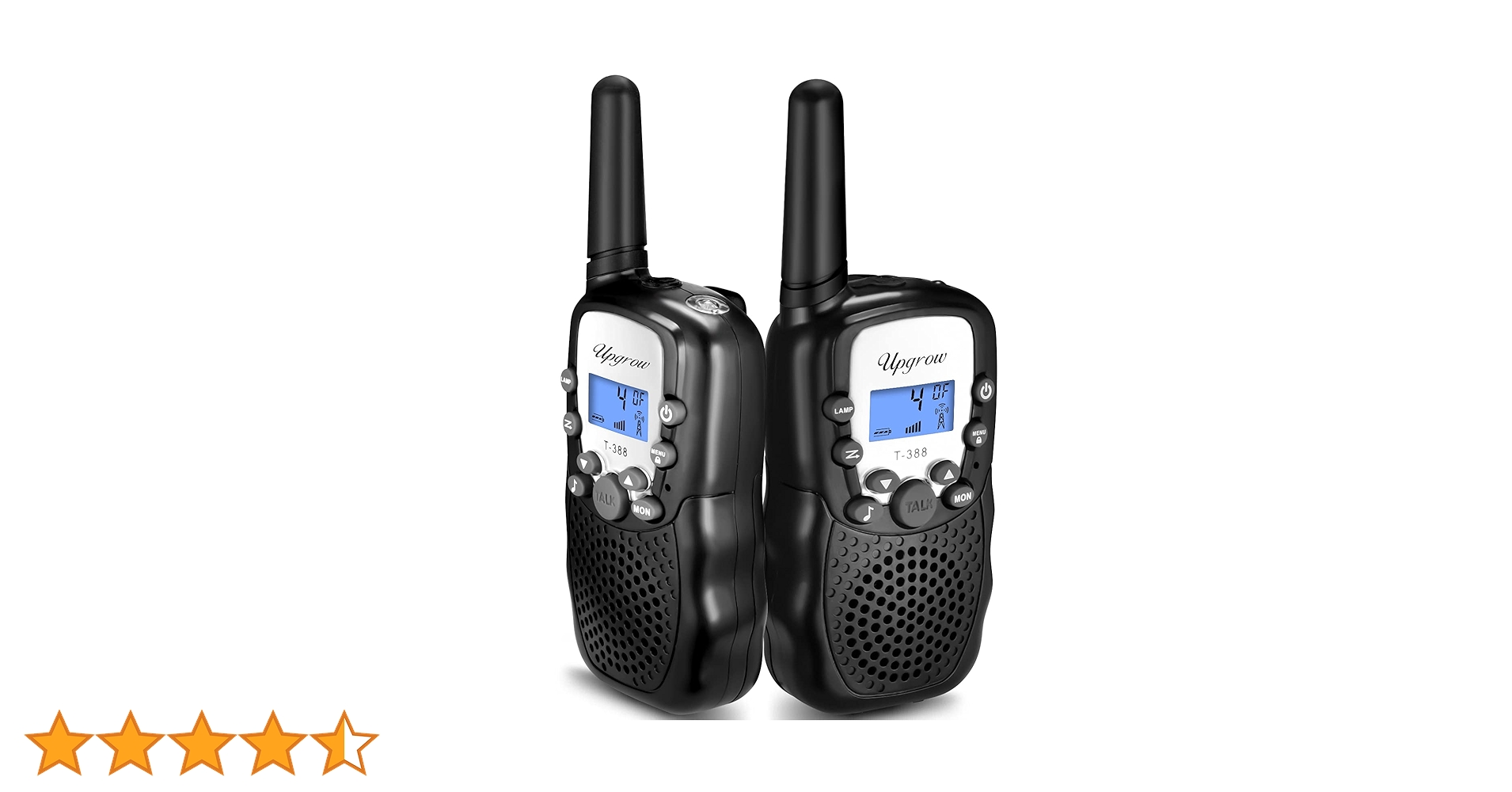 Upgrow Walkie Talkie Talkie for Kids 2 Pack 1-3km Range 8